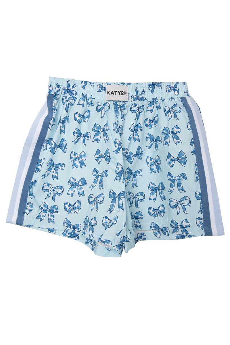 Chinoiserie Coquette Bows Ladies Boxer Shorts Graduation Gif
