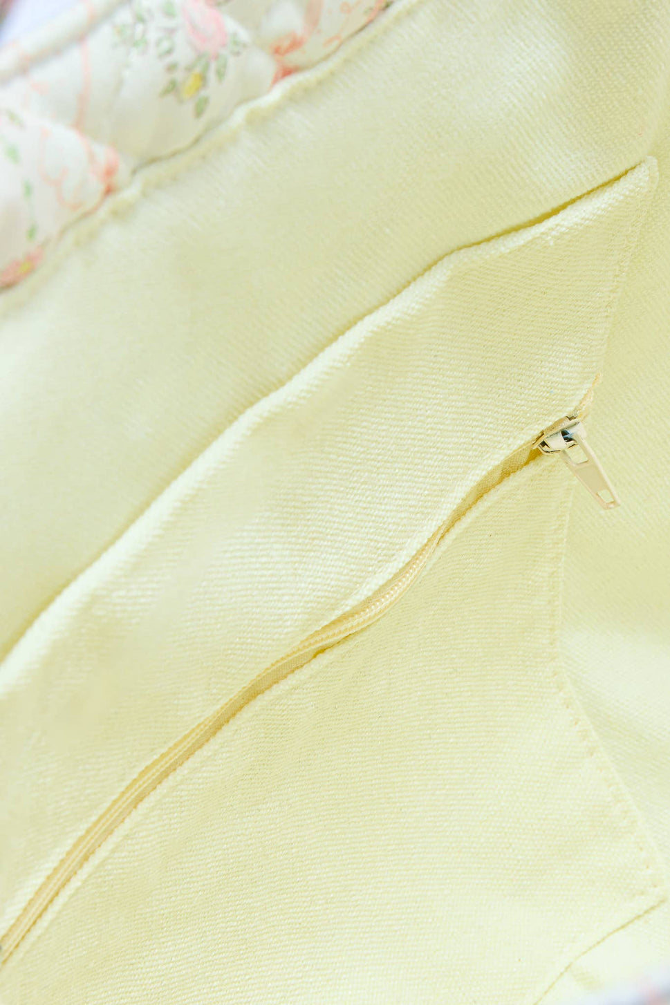 Vintage Rose Quilted Tote Bag