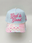 Switch God Is Good Embroidered Hat – Adjustable Faith Hat 2 image