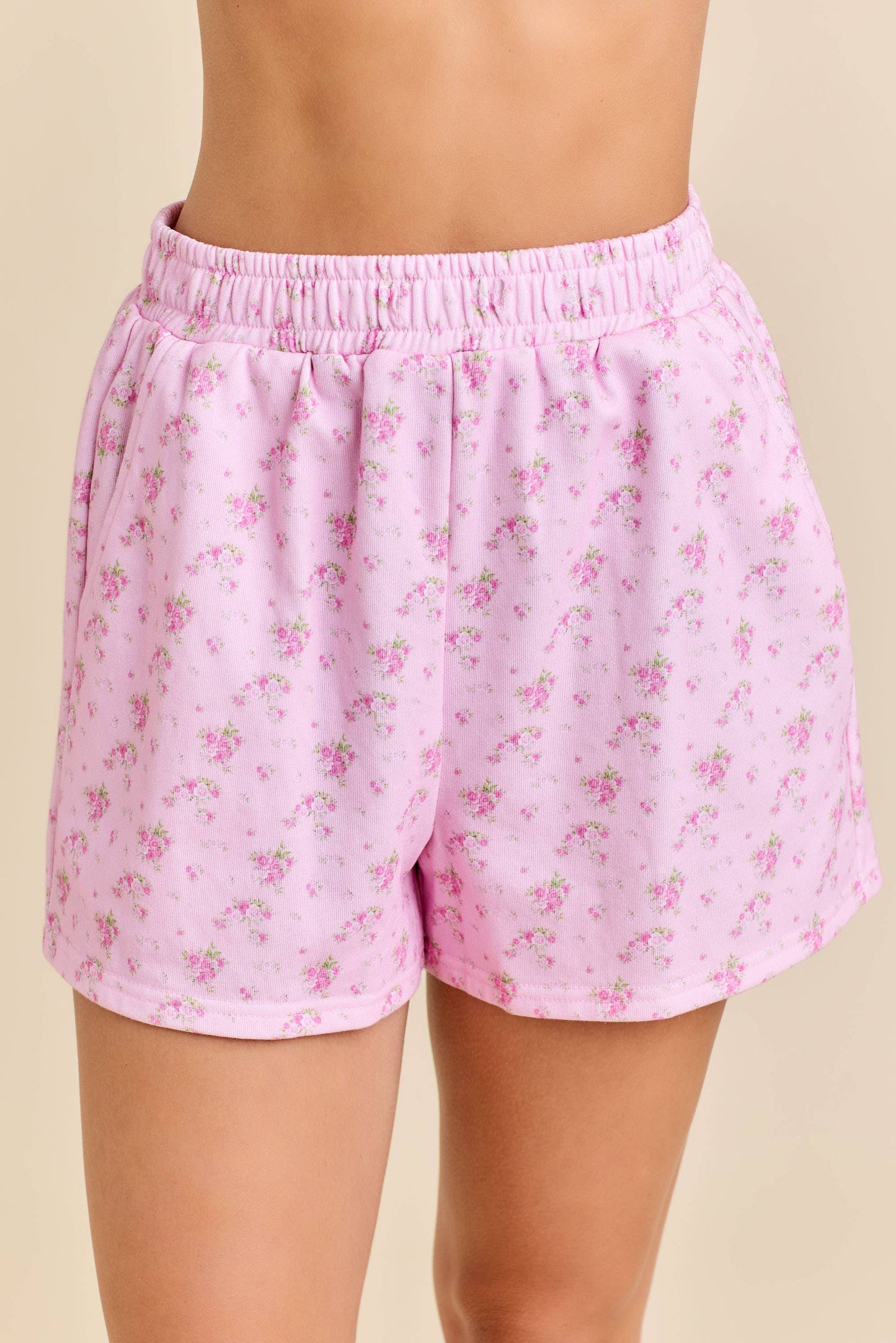 FLORAL PRINT HOODIE SET – PASTEL COZY LOUNGEWEAR