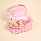 Switch Glam &amp; Go Quilted Cosmetic Bag–Oh So Fancy Pink 3 image