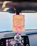 Switch Coquette Felt Freshie Boutique Car Air Freshener 2 image