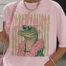 Switch Summer Later Gator Stripes Alligator Preppy Graphic Tee 2 image