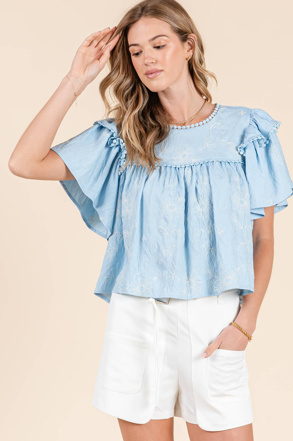 Embriodery Top