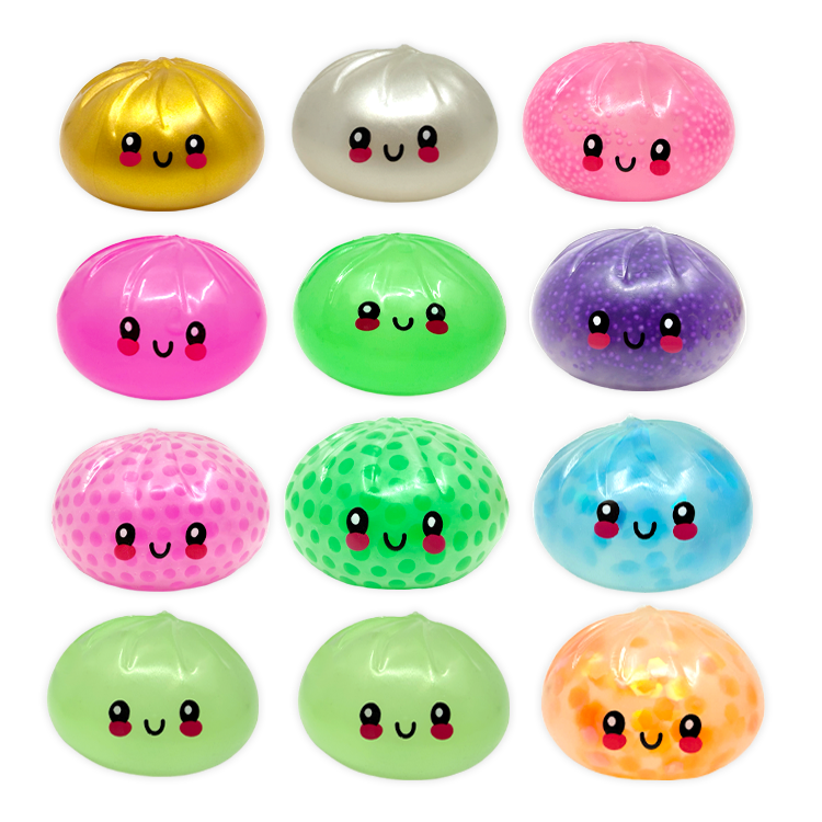 Fun Doh Mystery Slow Rise Dumpling Squishy Toy – Mystery Steamer Bun Collectibles VIRAL
