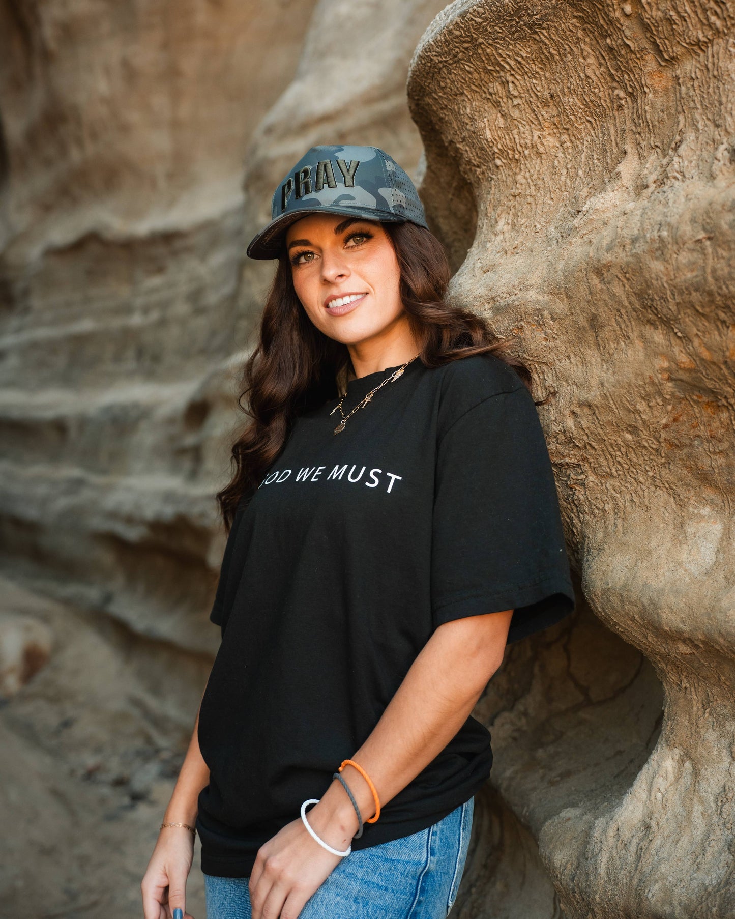 Pray- Camo Hat