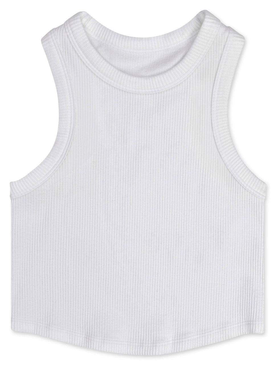 CROPPED RACER BACK TOP