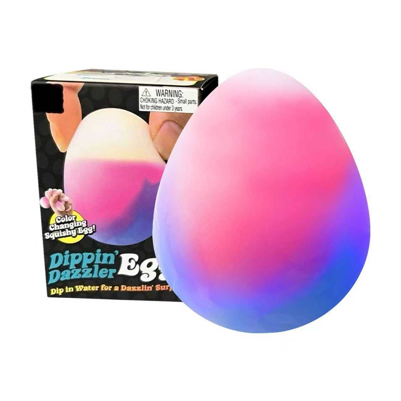 Color Changing Squishy Egg Cold Water Fidget Toy: TPR