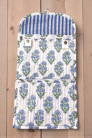 Switch Patsy Blue Floral Jewelry Pouch 3 image