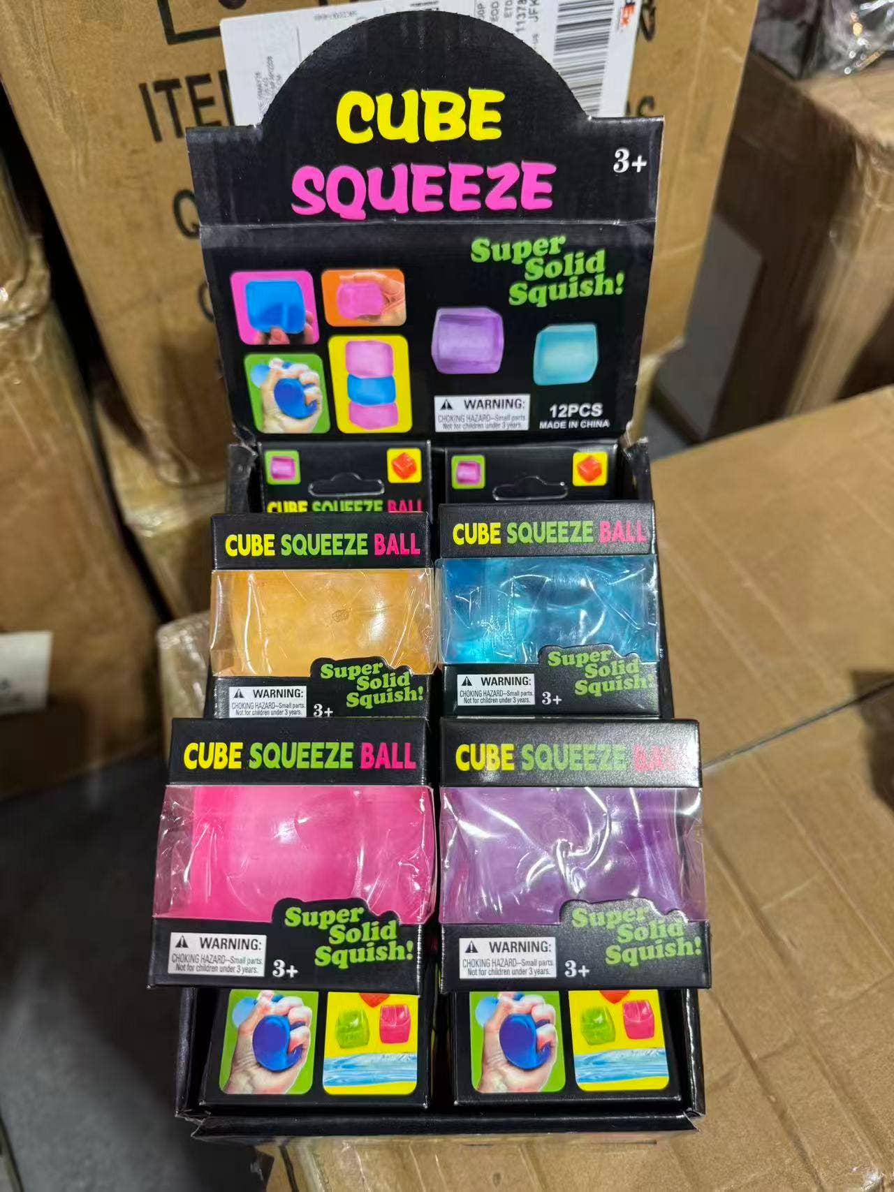 Solid Squishy Cube