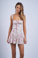 Switch WIDE STRAP FIT &amp; FLARE MINI DRESS 3 image