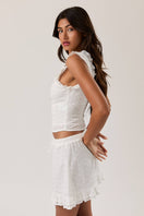 Switch SLEEVELESS SQUARE NECK RUFFLE TOP 2 image