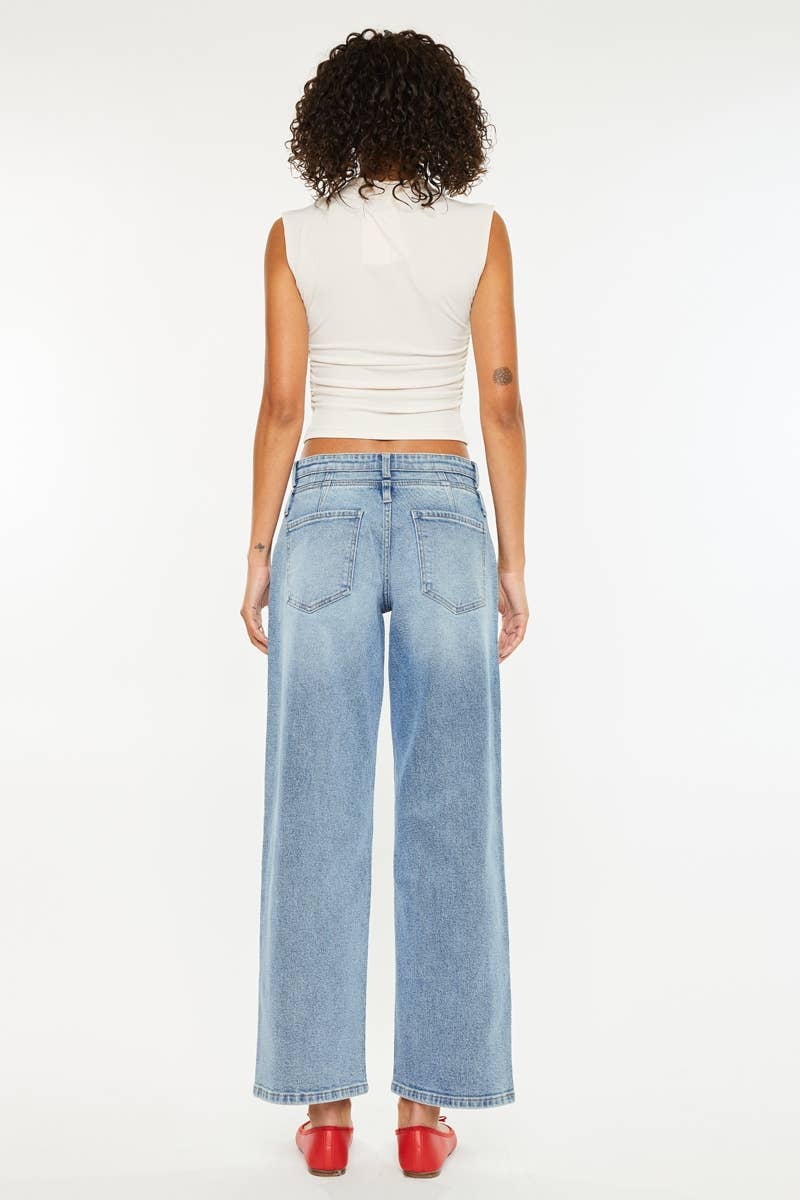 OPEN PACK LOW SLUNG BAGGY JEANS