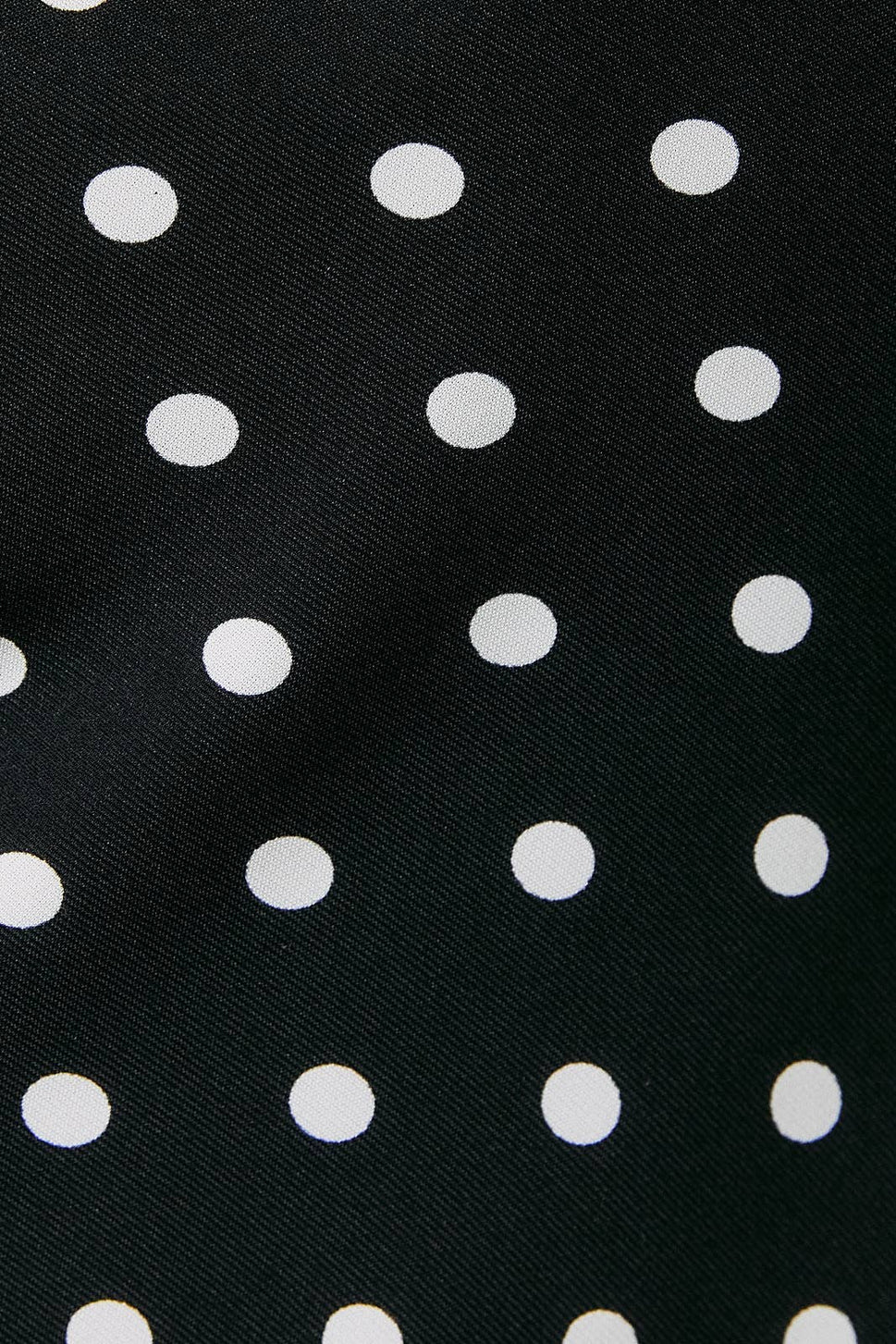 *Polka Dot Mini Dress With Attached Scarf
