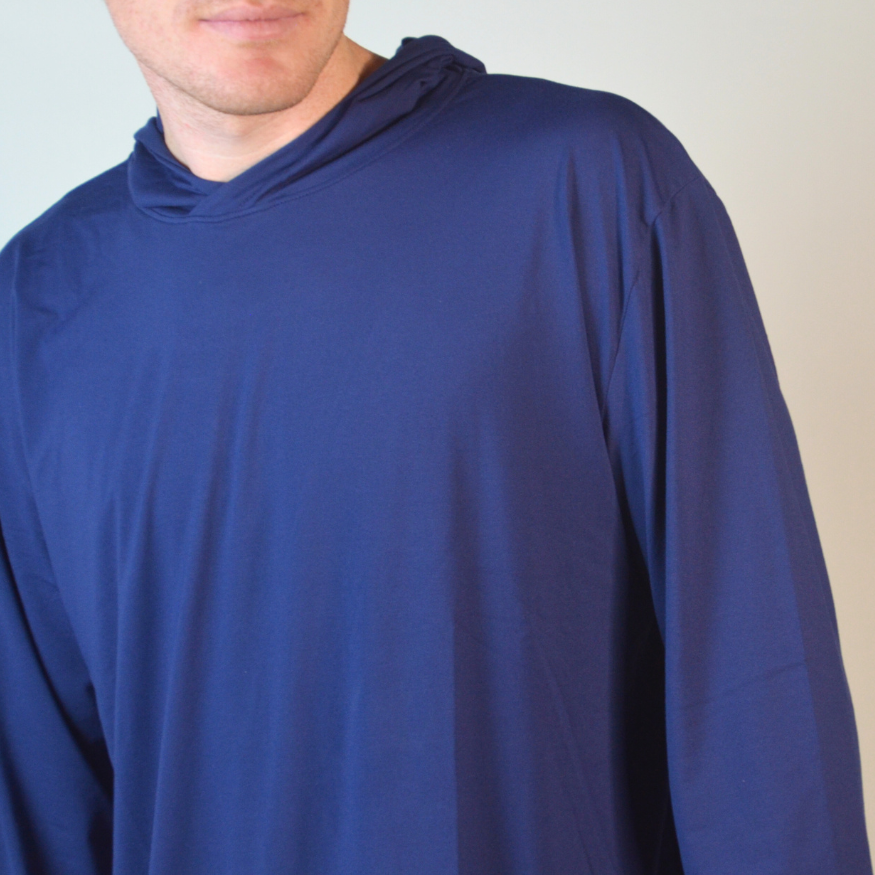 Lightweight Hoodie Blue