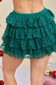Lace Mini Skort