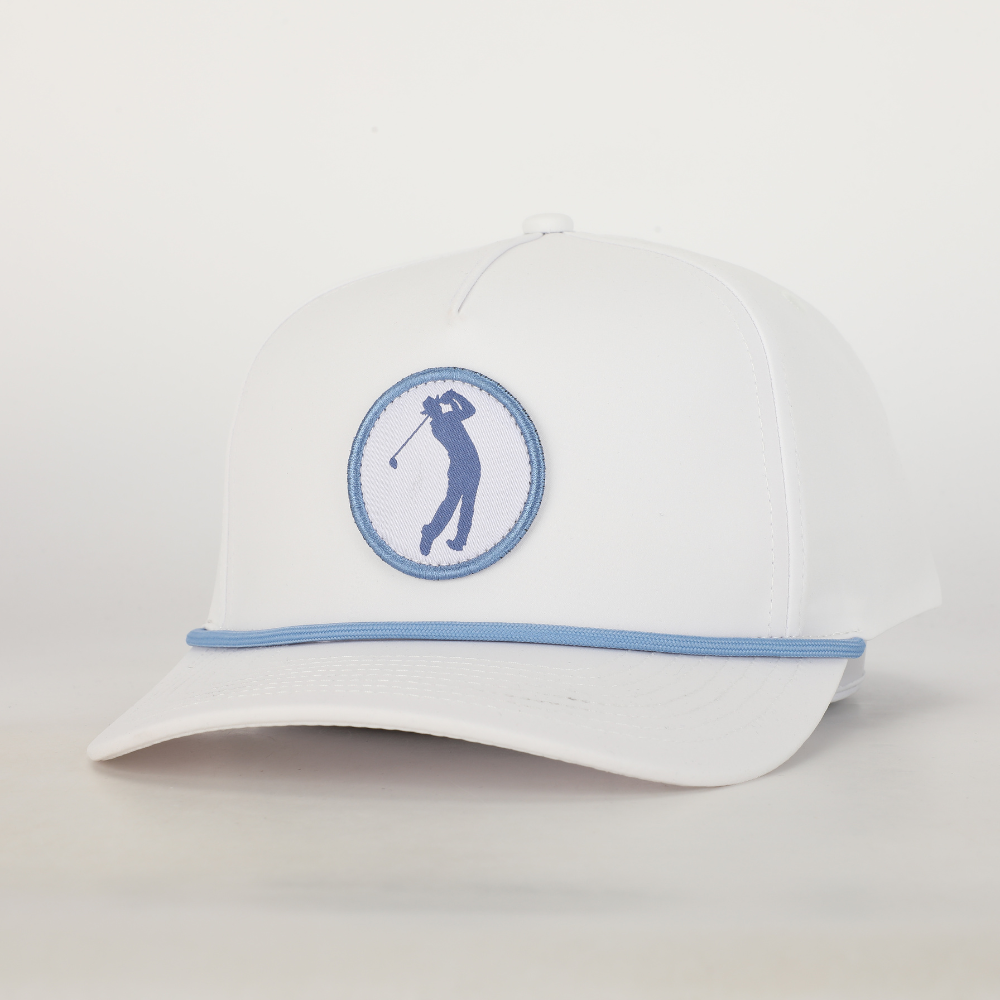 Circle Golfer Roped Hat: Green