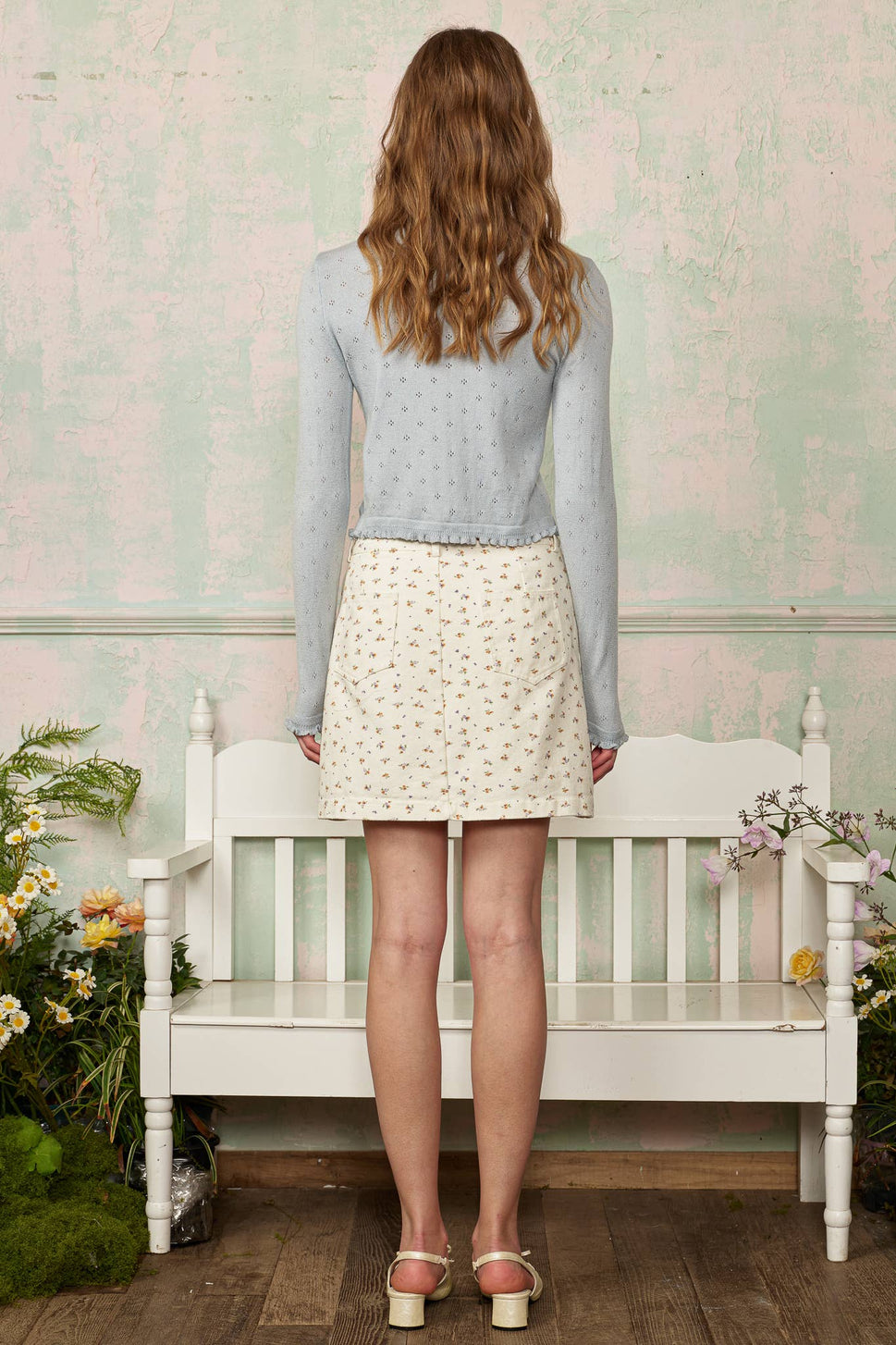 Ruffle Button Cardigan