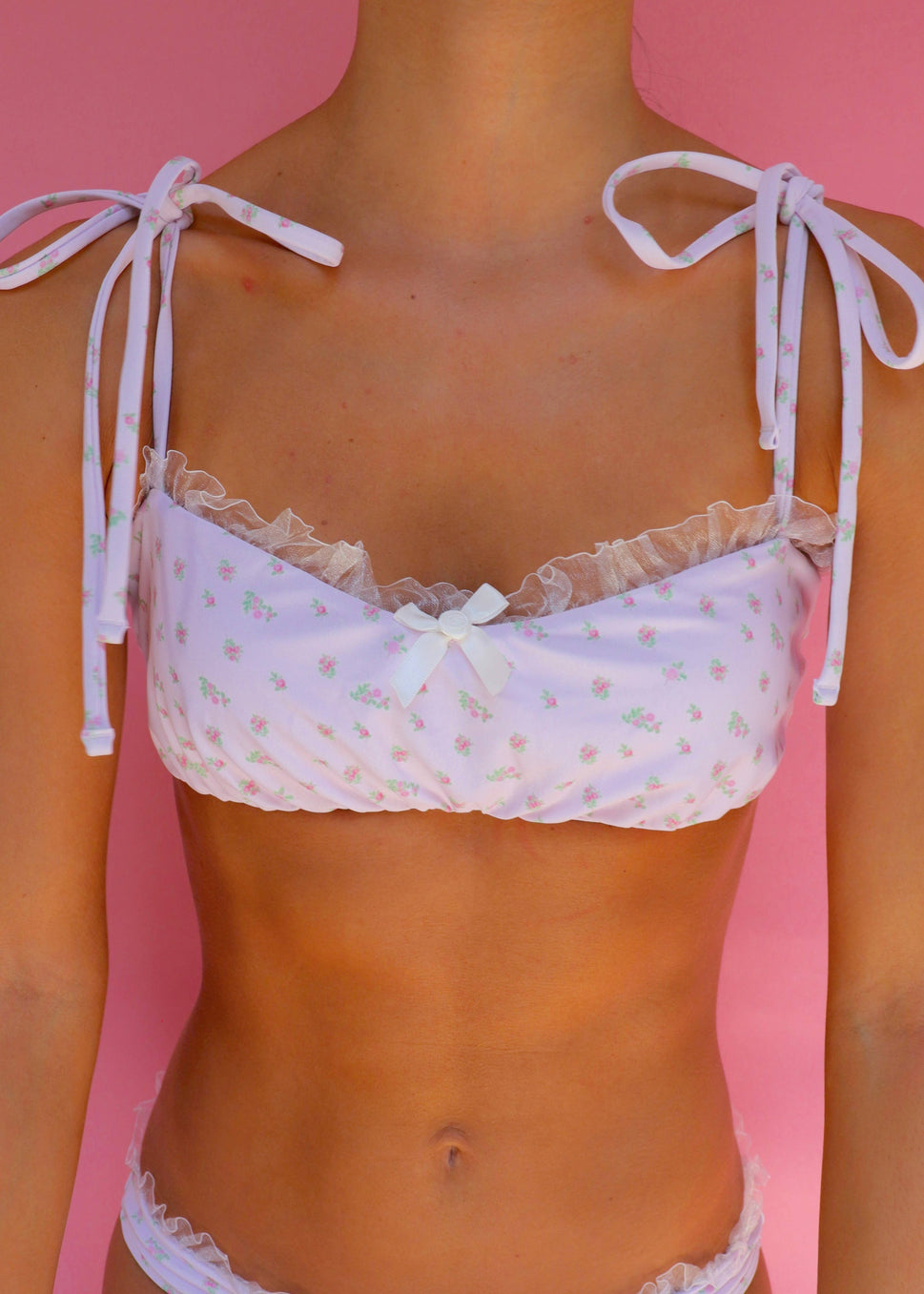 Aura Tulle Bikini Swimwear