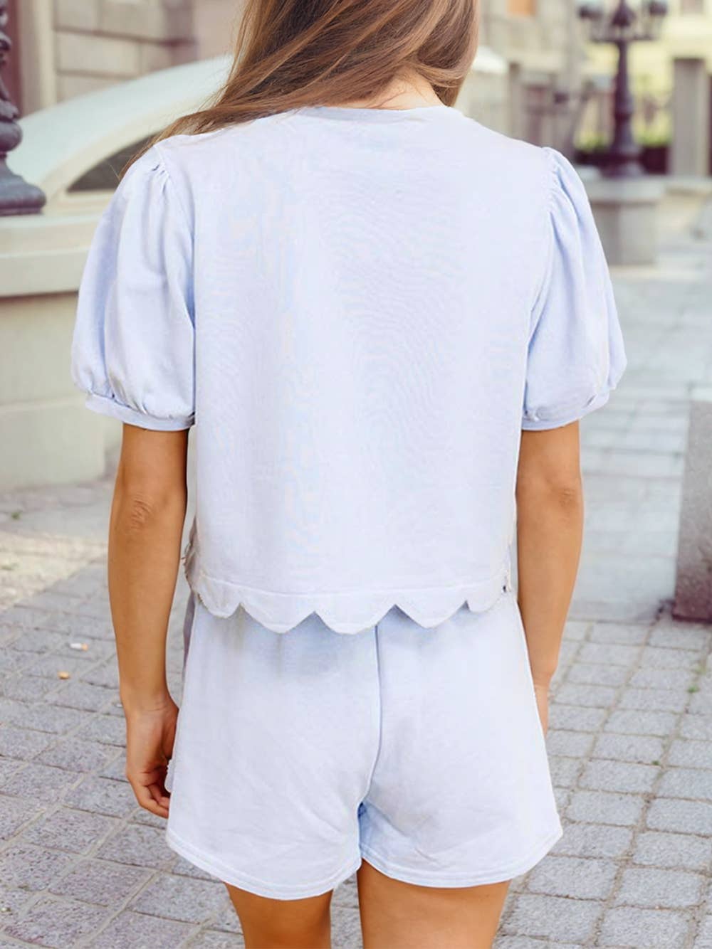 Pearl Scalloped Trim Set