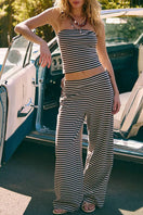 Switch Strapless Striped Pants Set: PINK / M 2 image