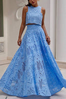 Switch Eyelet Halter Skirt Set 3 image