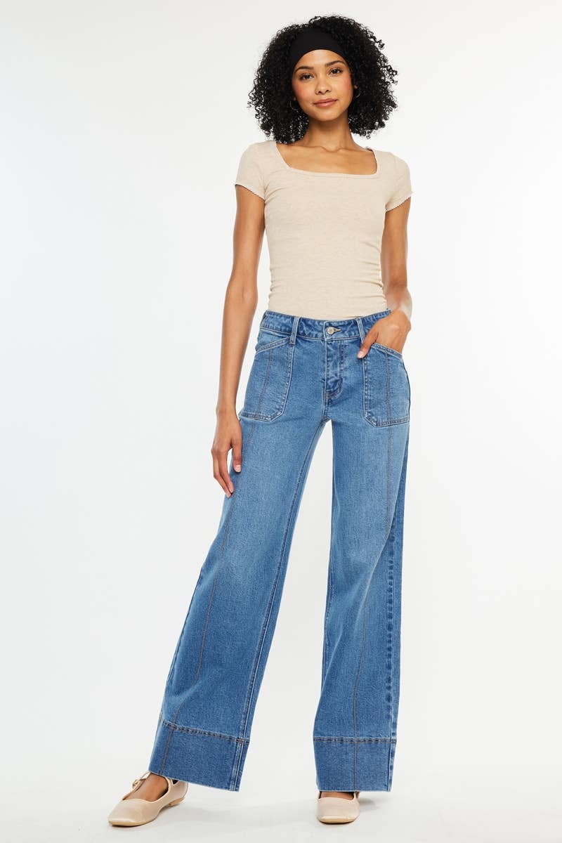 Mid Rise Jeans