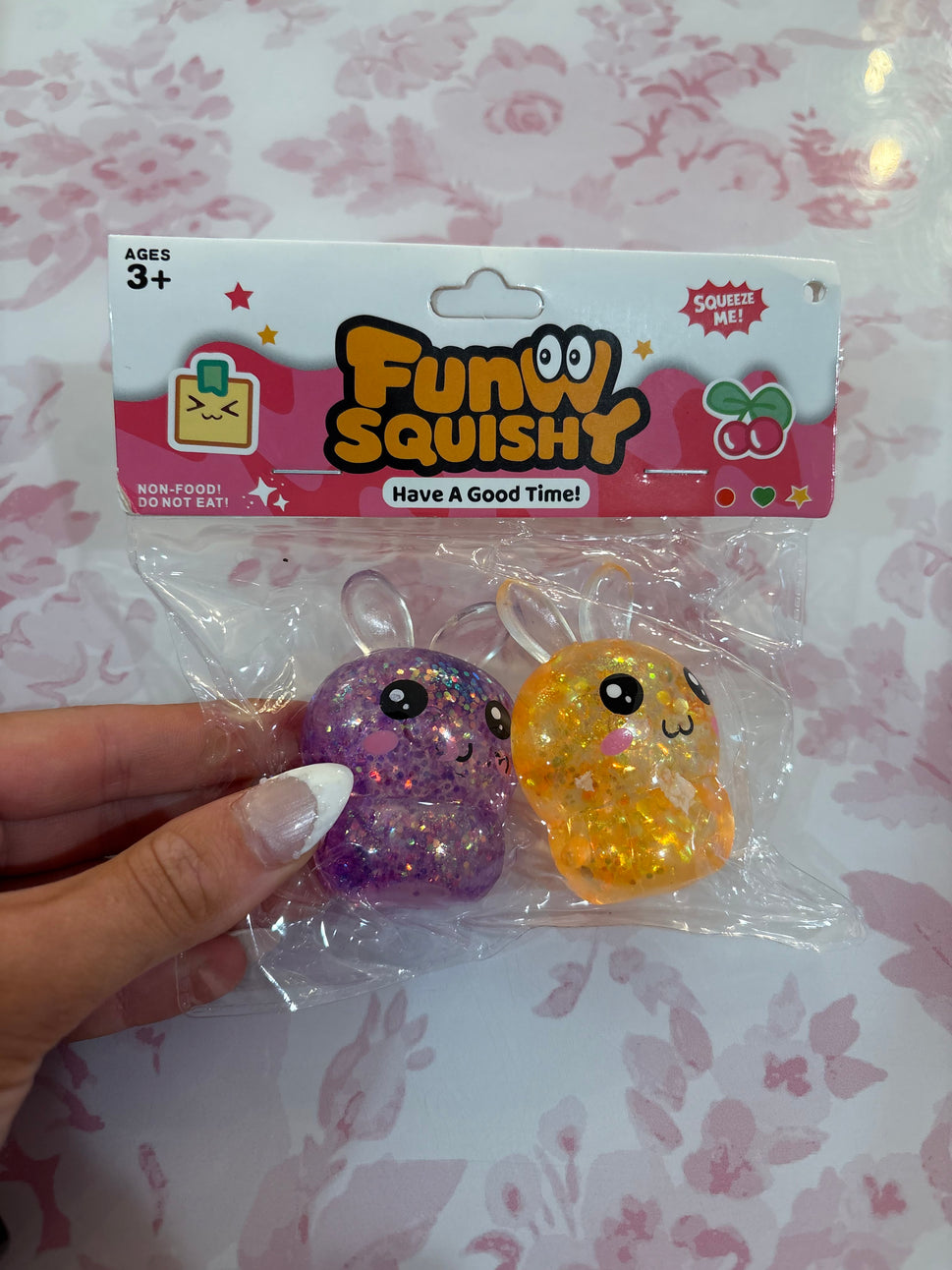 Funny Squishy Two Bunnies