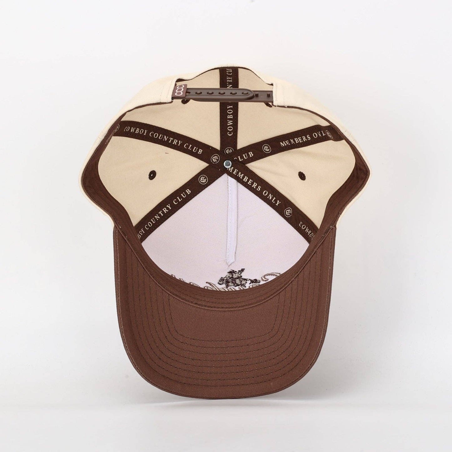 Rodeo Golfer Hat Brown: Brown / OS