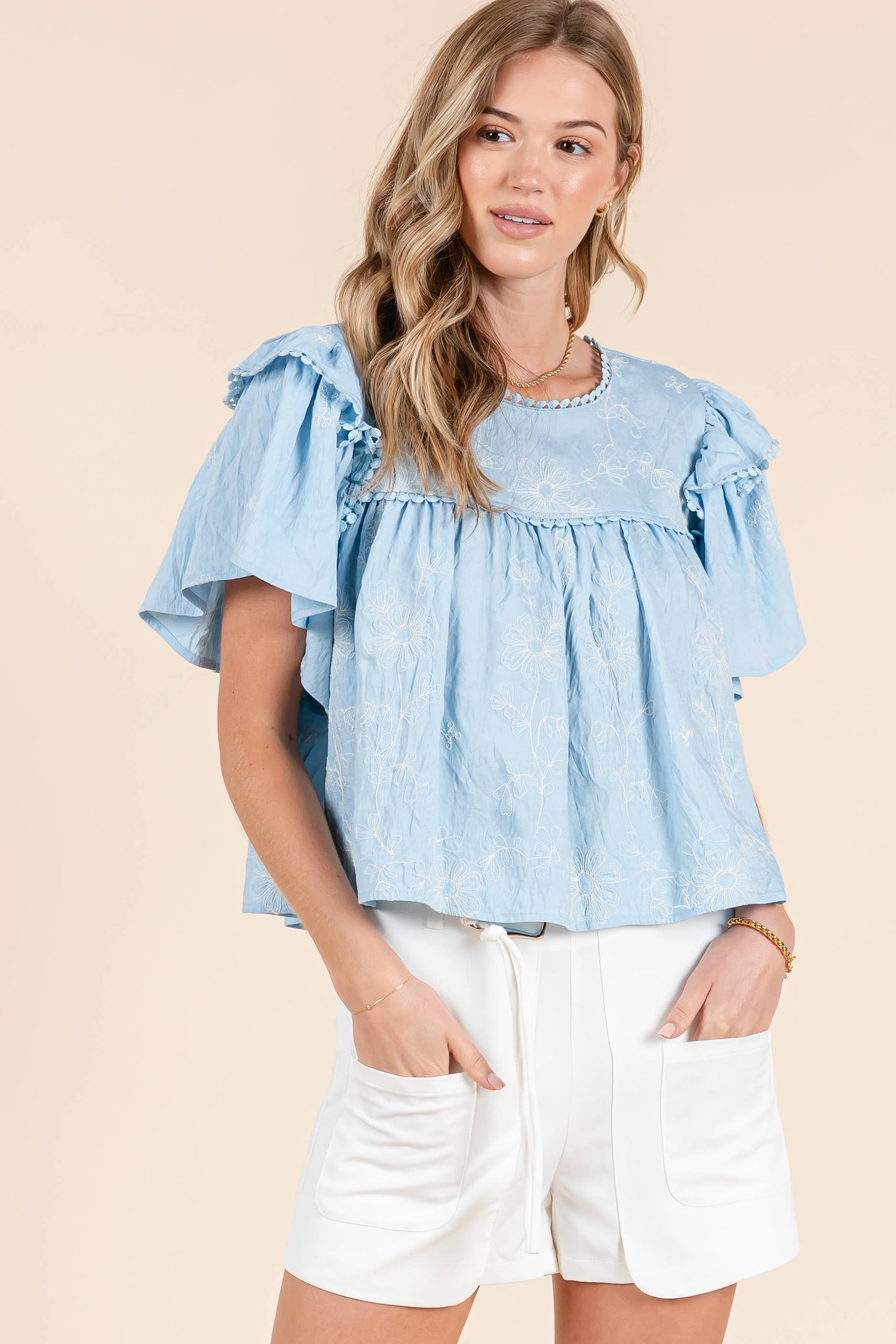 Embriodery Top