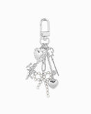 Switch Multi Line Pearl Bow Baroque Bag Charm: Gold 2 image