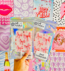 Switch Pink Bow Coquette Felt Freshie Boutique Car Air Freshener 3 image
