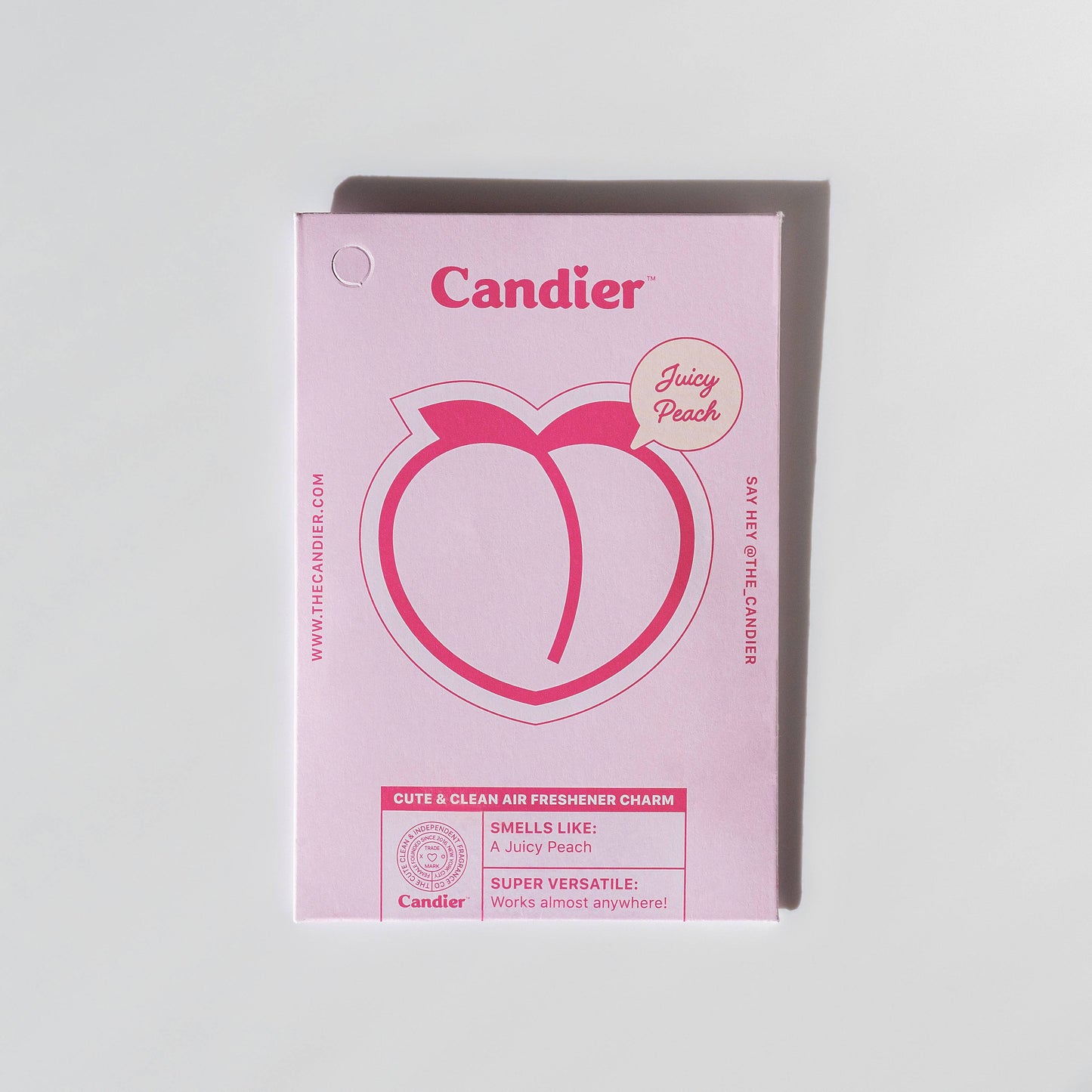 Peach Perfume Scent Air Freshener Charm