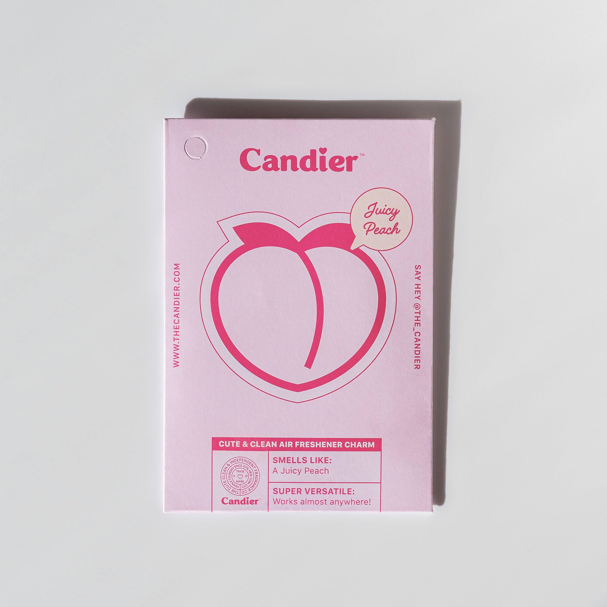 Peach Perfume Scent Air Freshener Charm