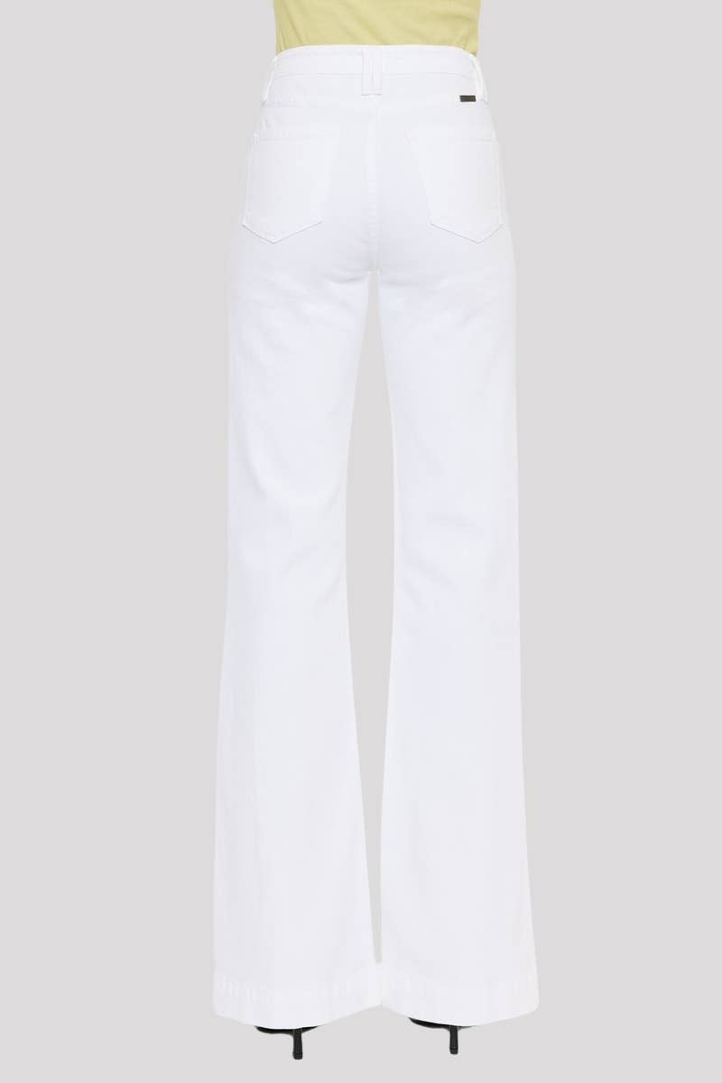 HIGH RISE WIDE FLARE JEANS