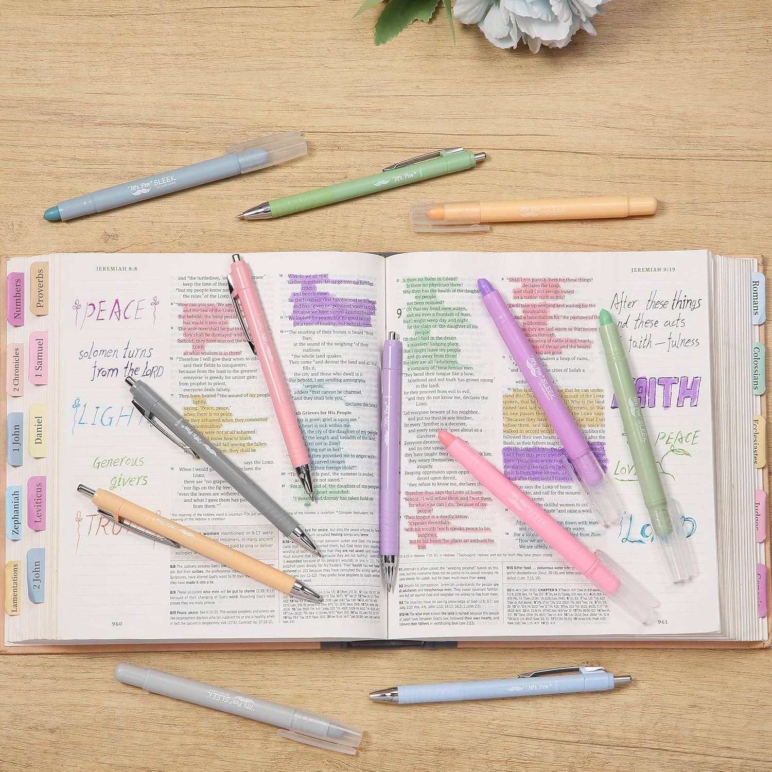 Bible Highlighters & Pens
