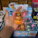 Switch Sugar Squeeze Glitter Axolotl Toy | A055 2 image