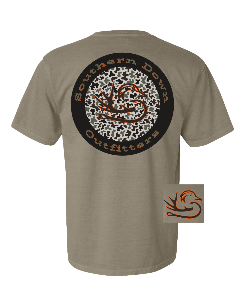 SDO Camo Logo Tee