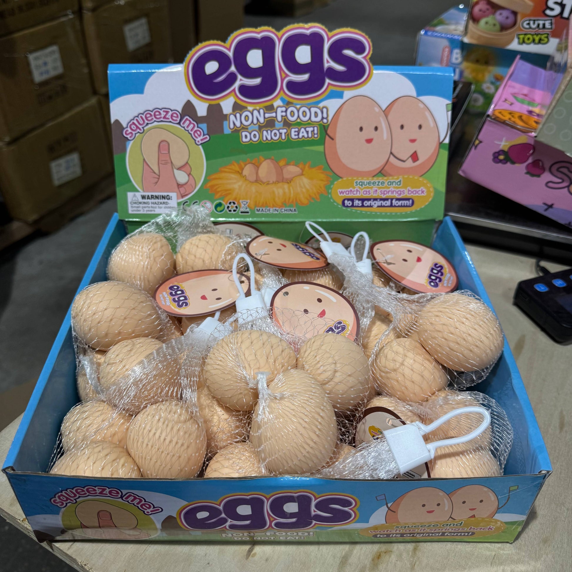 Squishy Realistic 3-in-1 Egg | A151