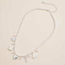 Switch PEARL CHARM NECKLACE WITH GOLD ACCENTS 2 image