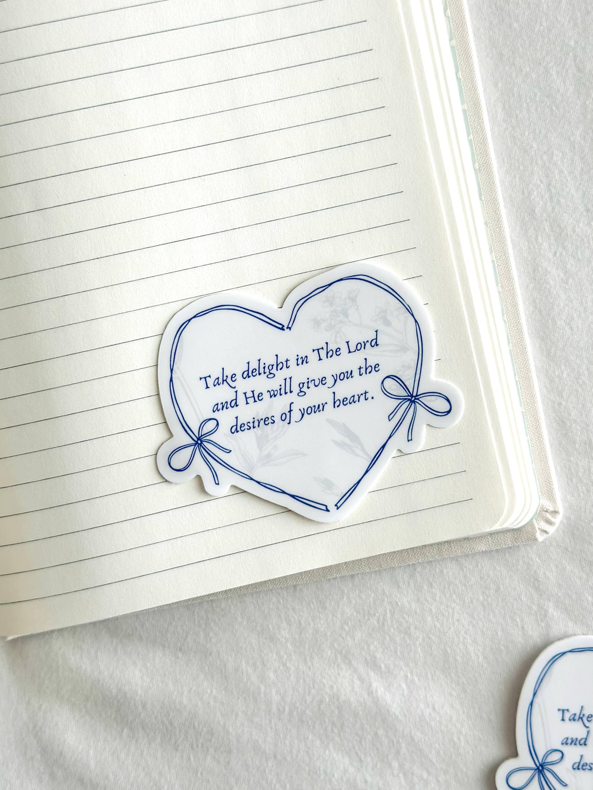 Psalm 37:4 Sticker