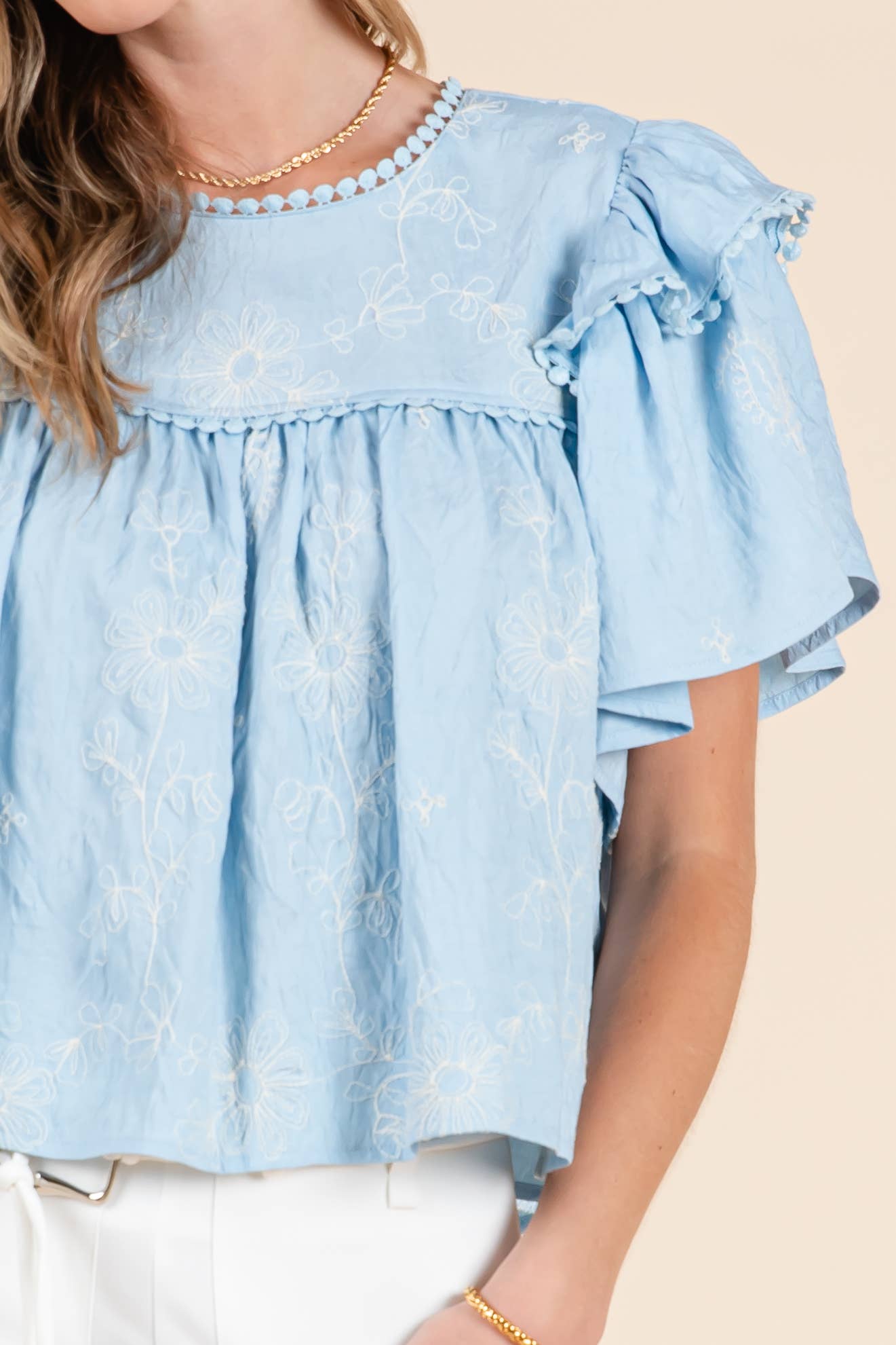 Embriodery Top