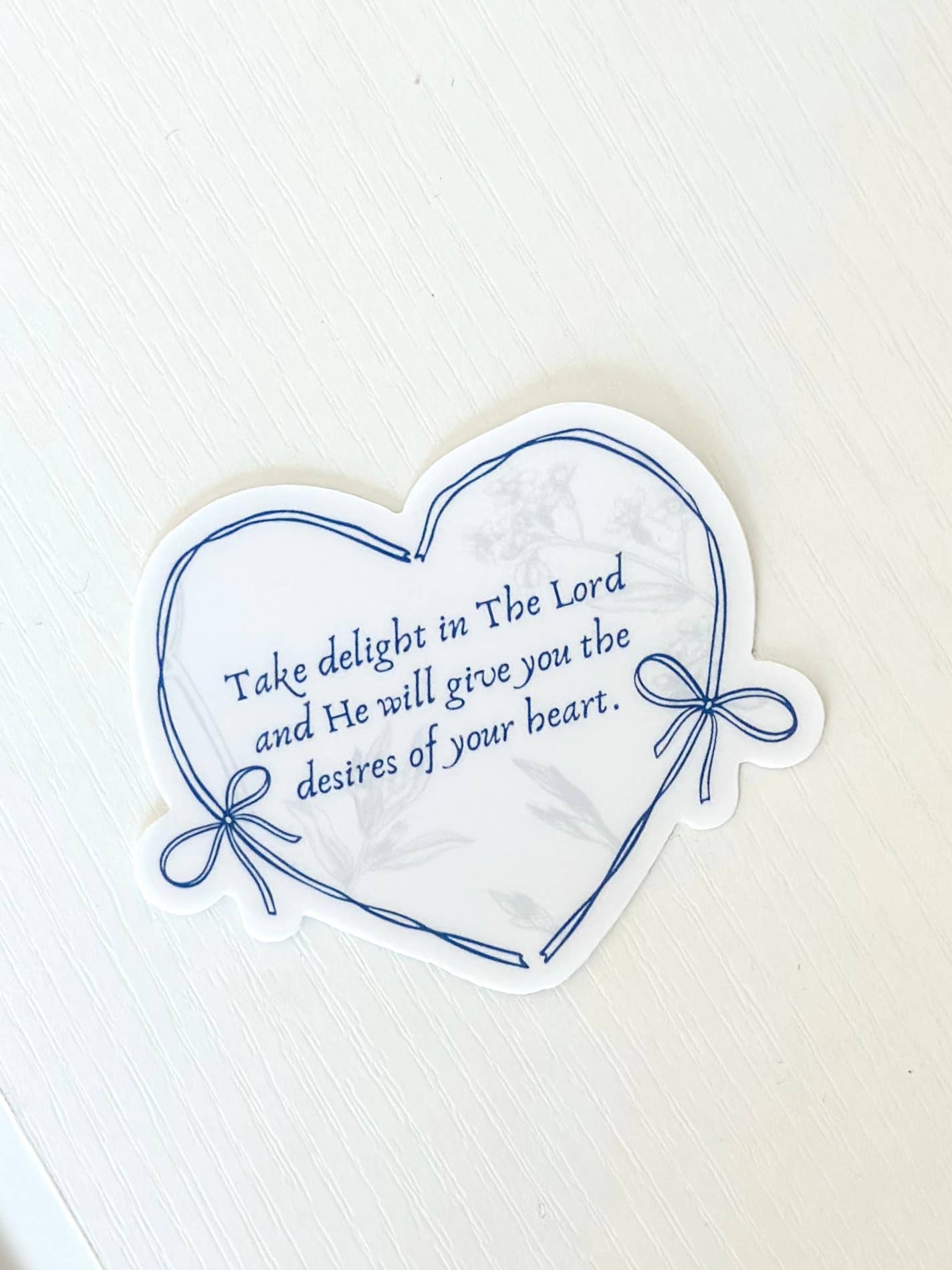 Psalm 37:4 Sticker