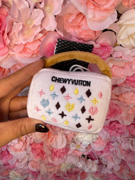 White Chewy Vuiton Handbag - Small
