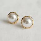 Switch Pearl Stud Earrings 3 image
