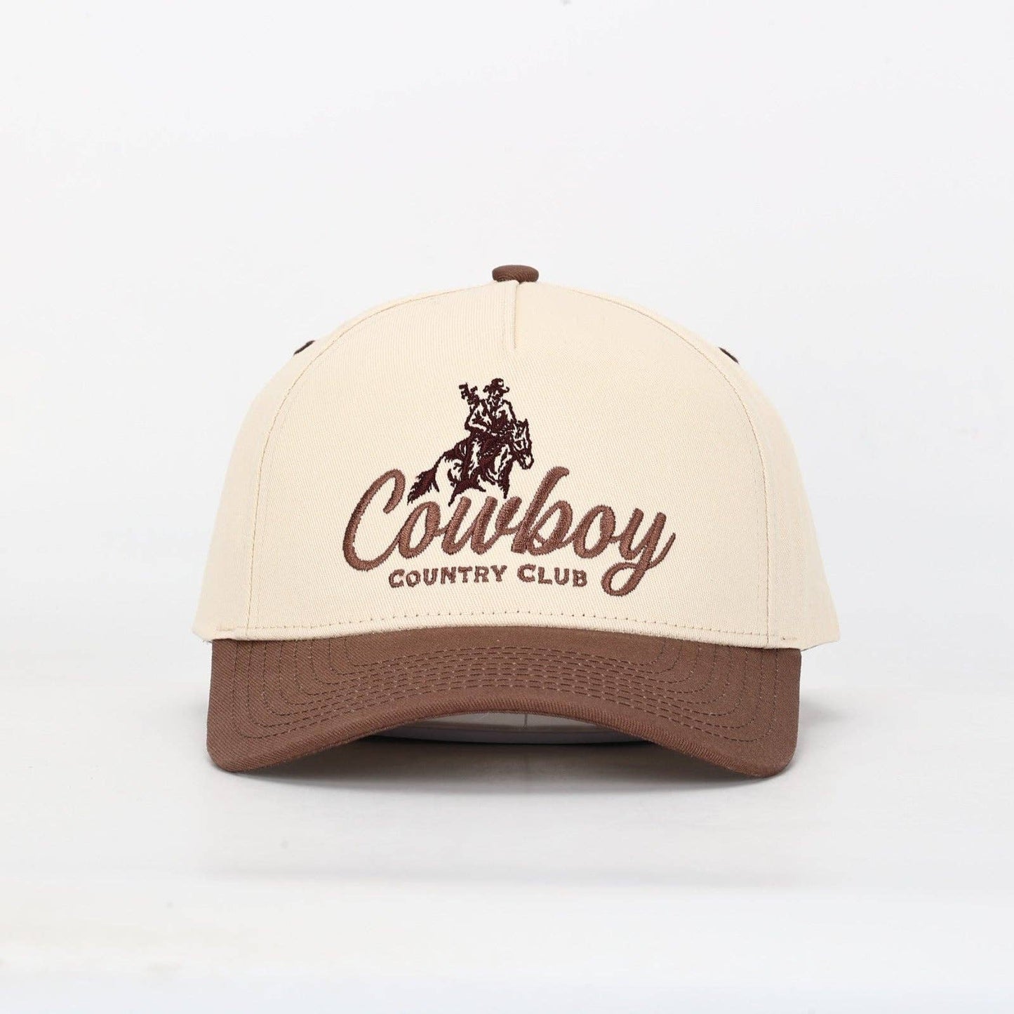 Rodeo Golfer Hat Brown: Brown / OS
