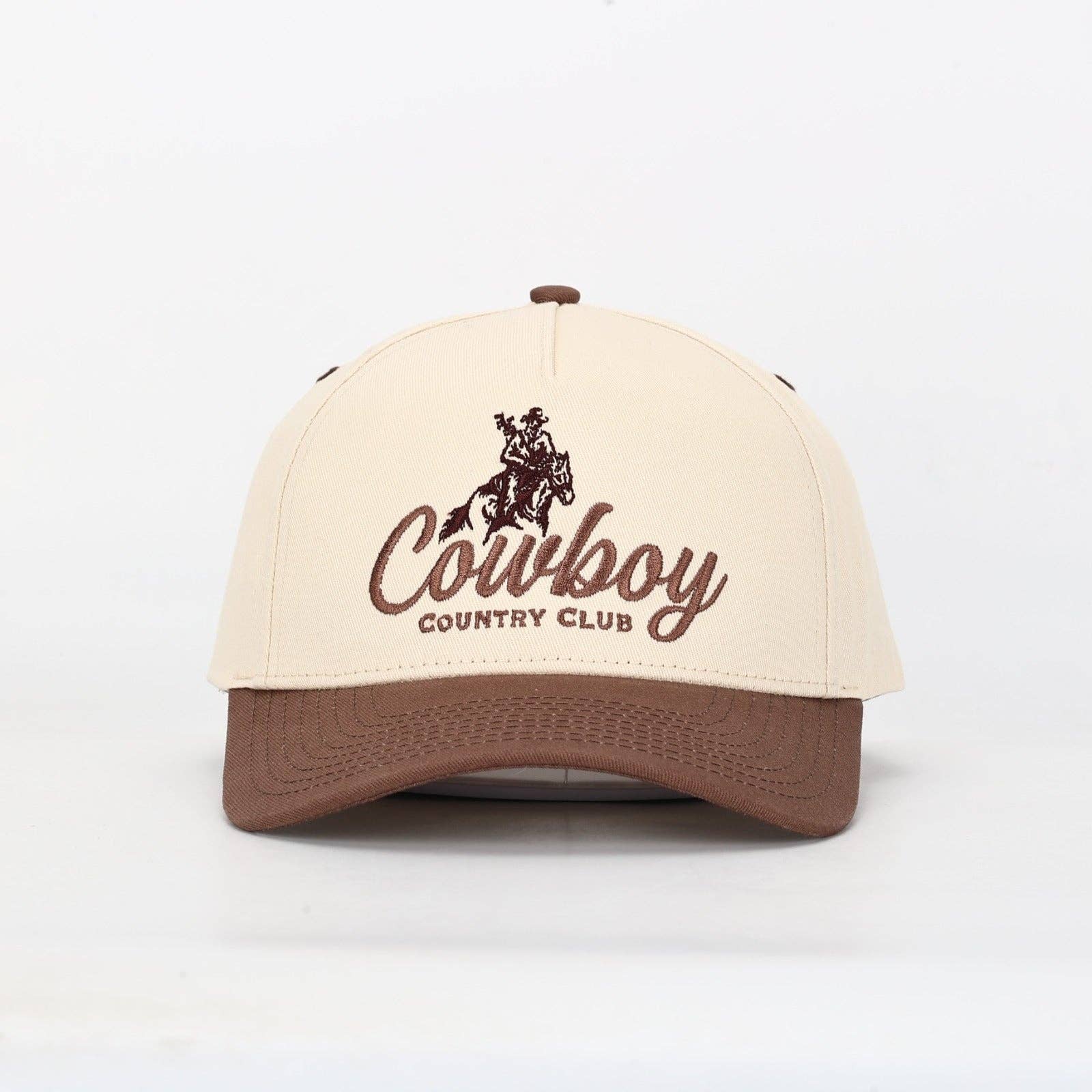Rodeo Golfer Hat Brown: Brown / OS