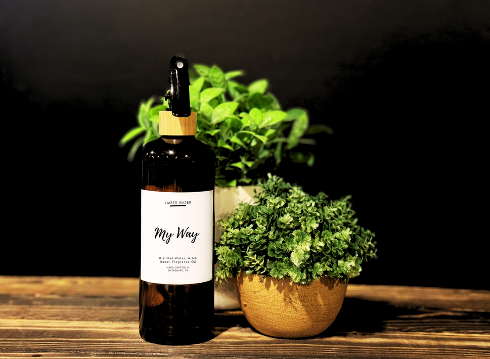My Way Linen + Room Spray: Black