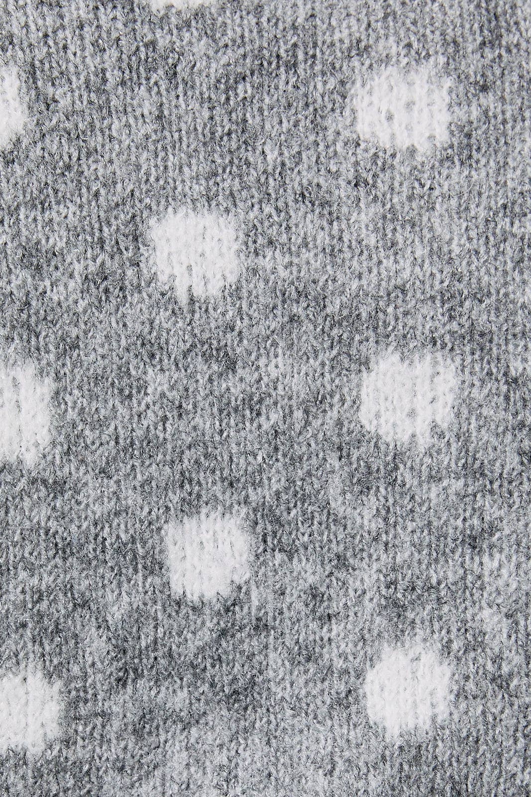 PUFF SHORT SLEEVE POLKA DOT CARDIGAN