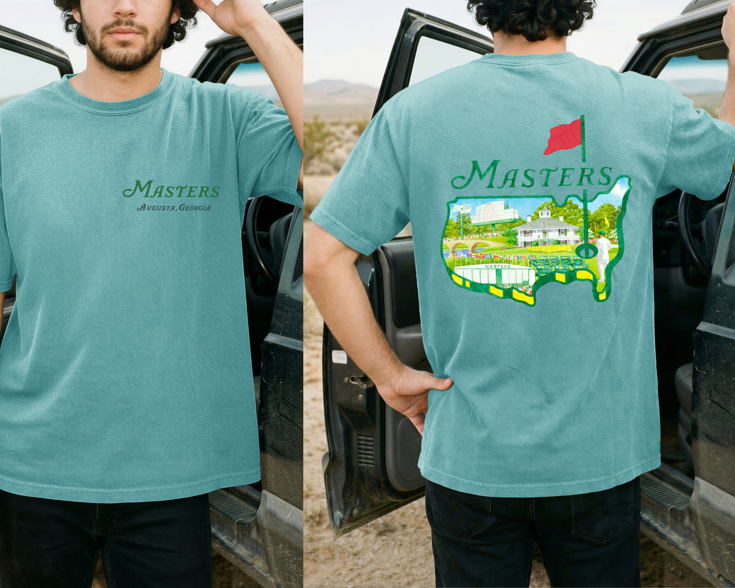 Masters Golf Tee: Bella Canvas